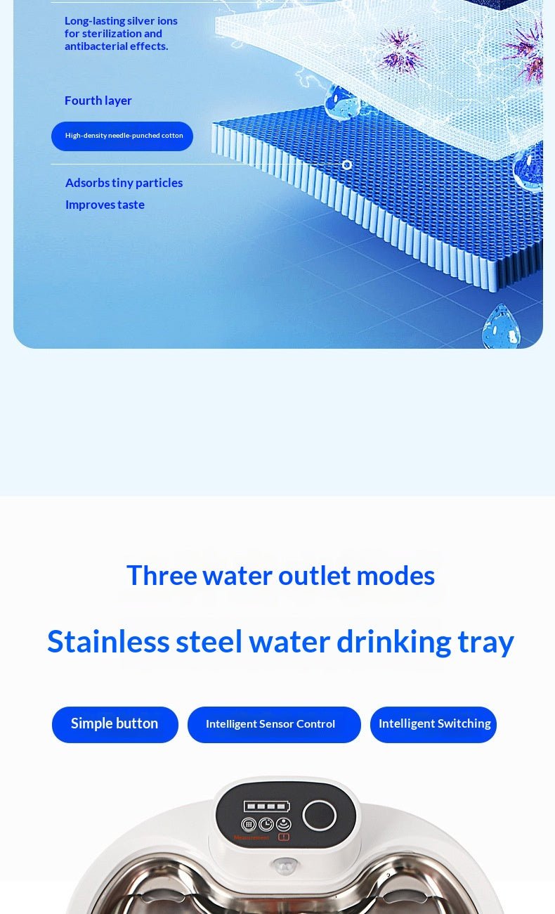 Supplier filter and outlet-mode illustration