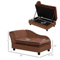 Bild in Galerie-Betrachter laden, PawHut Luxury Fancy Dog Bed for Small Dogs with Hidden Storage by HouseOfZazla
