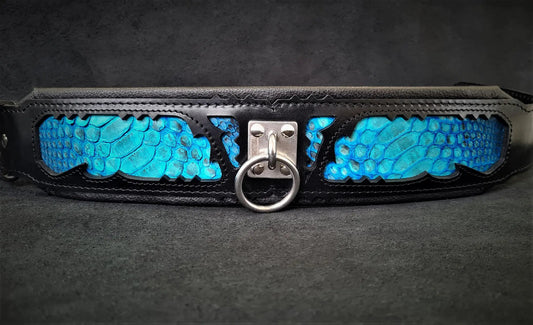The ''Morelia Python'' collar - Pet Collars & Harnesses from Bestia Dog Gear