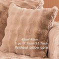 Load image into Gallery viewer, Molly Mutt cushion cover plush beige faux fur 45x45 cm, pillow core not included
