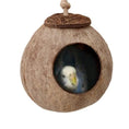 Bild in Galerie-Betrachter laden, EcoLuxe Natural Coconut Bird Nest Parrot Climbing Toy 6 Cm Scale by Sell My Stuff
