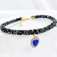 Bild in Galerie-Betrachter laden, Cat Collar Heart Jewel Pendant Party Reflex Rhinestone Necklace by My Store

