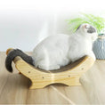 Load image into Gallery viewer, PurrLux U Shaped Cat Bed Scratcher Paw Grinder Multifunctional Corrugated Scratchpad Surface For Grooming by Sell My Stuff
