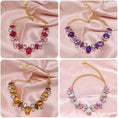 Load image into Gallery viewer, Cat And Dog Princess Style Gem Pearl Necklace With Animal Inspired Accents For Daily Elegant Wear by Pet Zen
