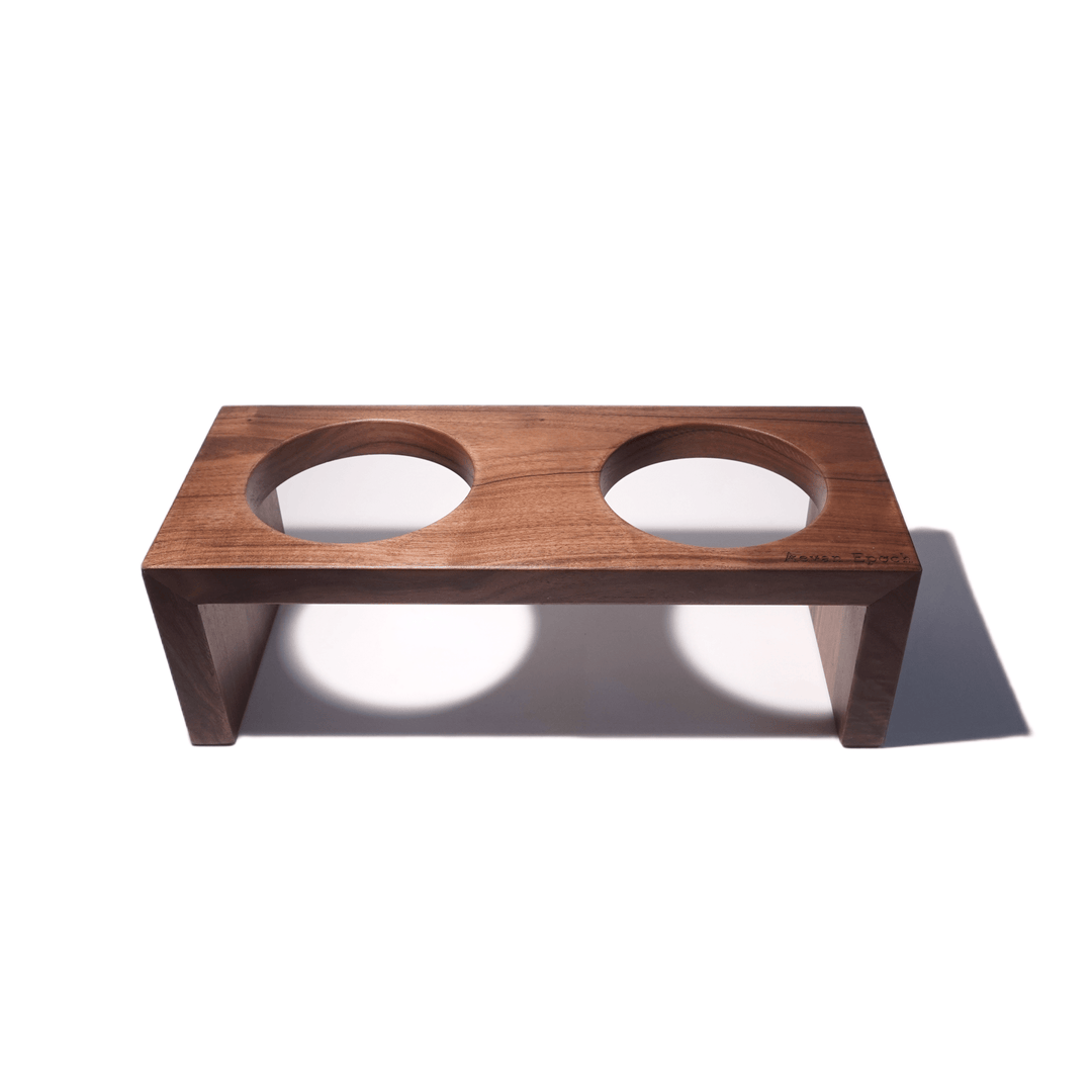 Aevan Epoch Wood Pet Bowl Stand
