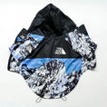 Bild in Galerie-Betrachter laden, Windproof And Rainproof Dog Clothes Large Dog Raincoat Dog Pet Shell Jacket in Snow Mountain color with hood.
