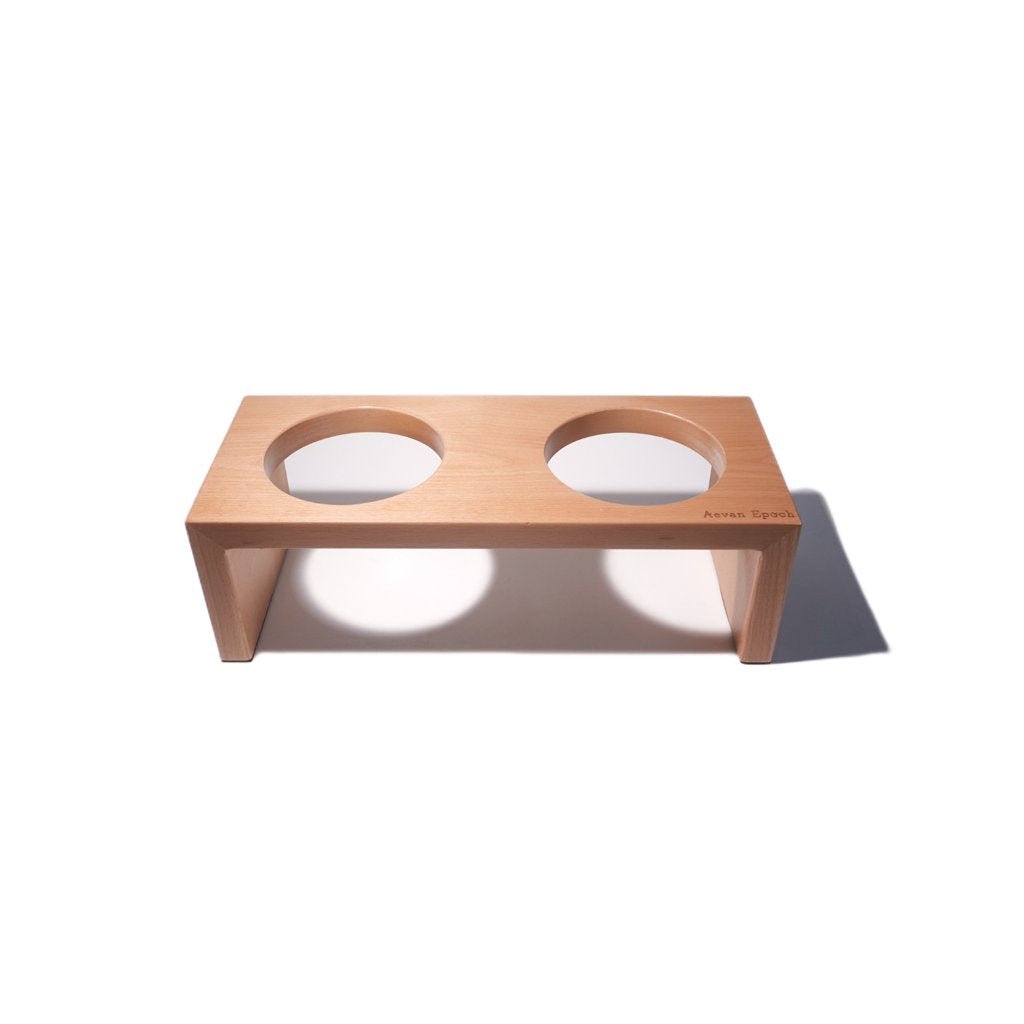 Aevan Epoch Wood Pet Bowl Stand