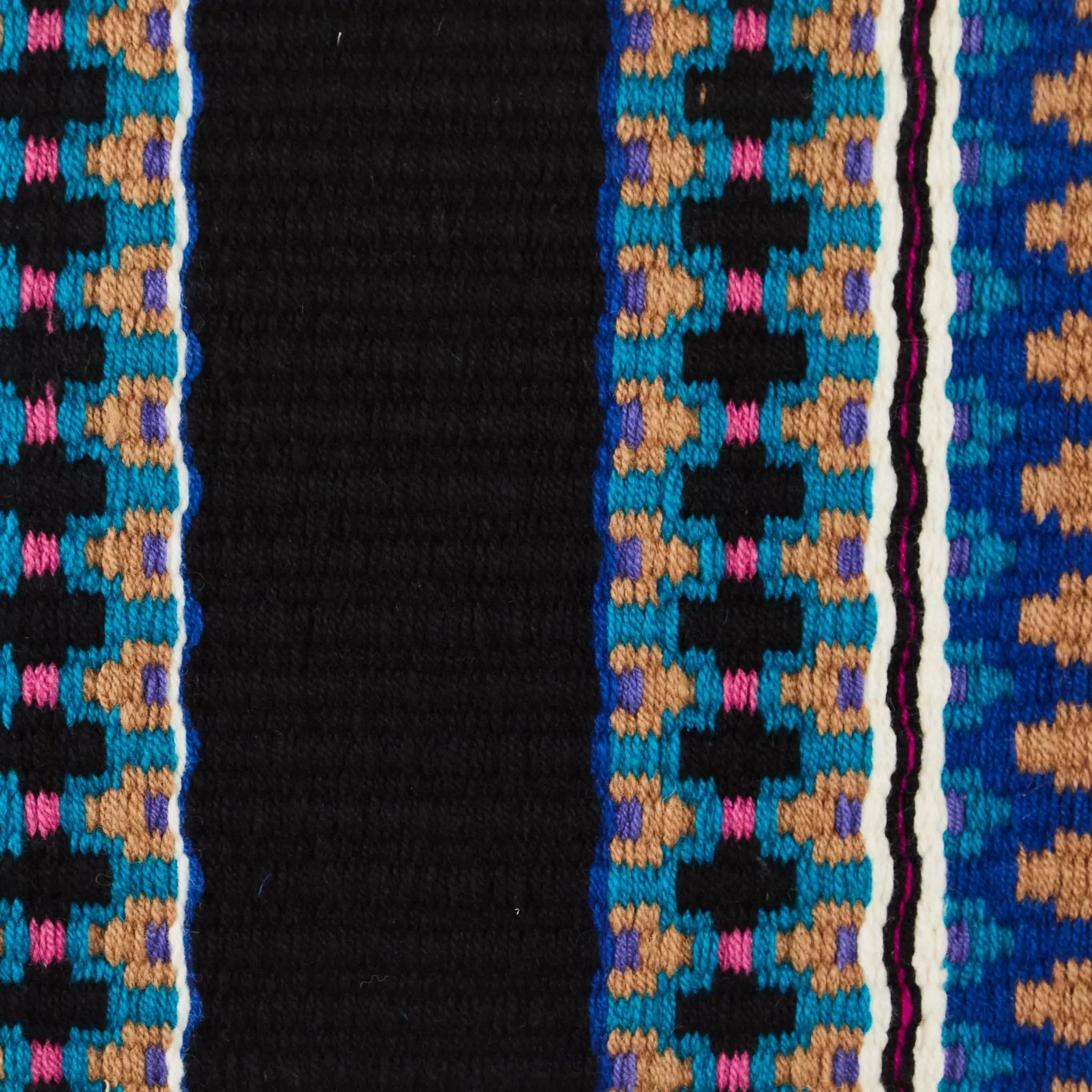 Mayatex Kiva Western 40x34 Hand Woven New Zealand Wool Saddle Blanket by Mayatex