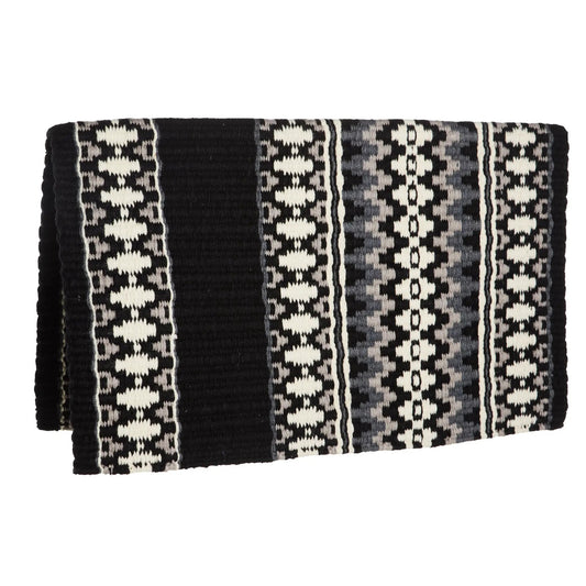 Mayatex Kiva Hand Woven New Zealand Wool Saddle Blanket 40x34 by Mayatex