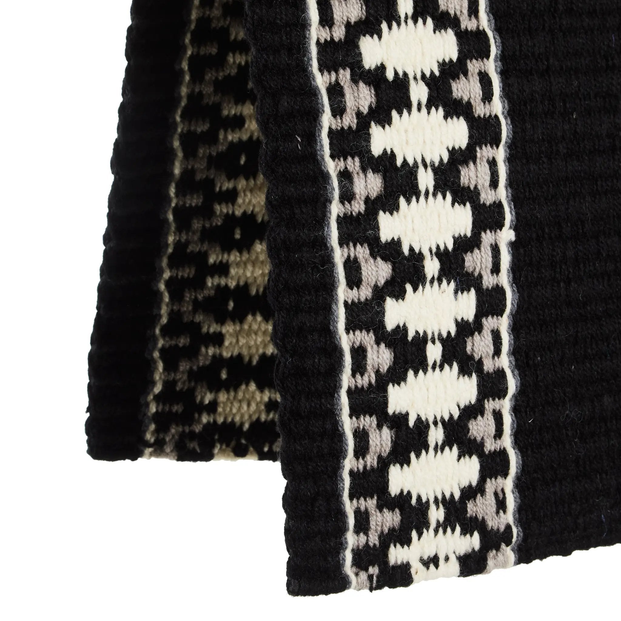 Mayatex Kiva Hand Woven New Zealand Wool Saddle Blanket 40x34 by Mayatex