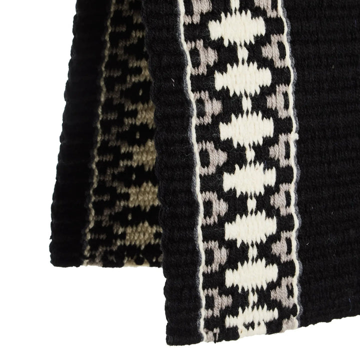 Mayatex Kiva Hand Woven New Zealand Wool Saddle Blanket 40x34 by Mayatex