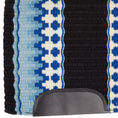 Charger l'image dans la visionneuse de la galerie, Mayatex Vegas Heavy Weight Wool Saddle Blanket 40x34 New Zealand Wool Royal Blue by Mayatex
