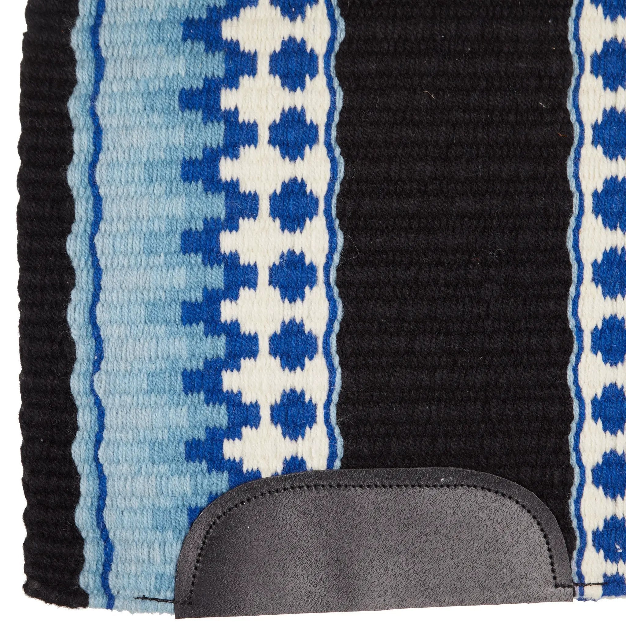 Mayatex Vegas Heavy Weight Wool Saddle Blanket 40x34 New Zealand Wool Royal Blue by Mayatex