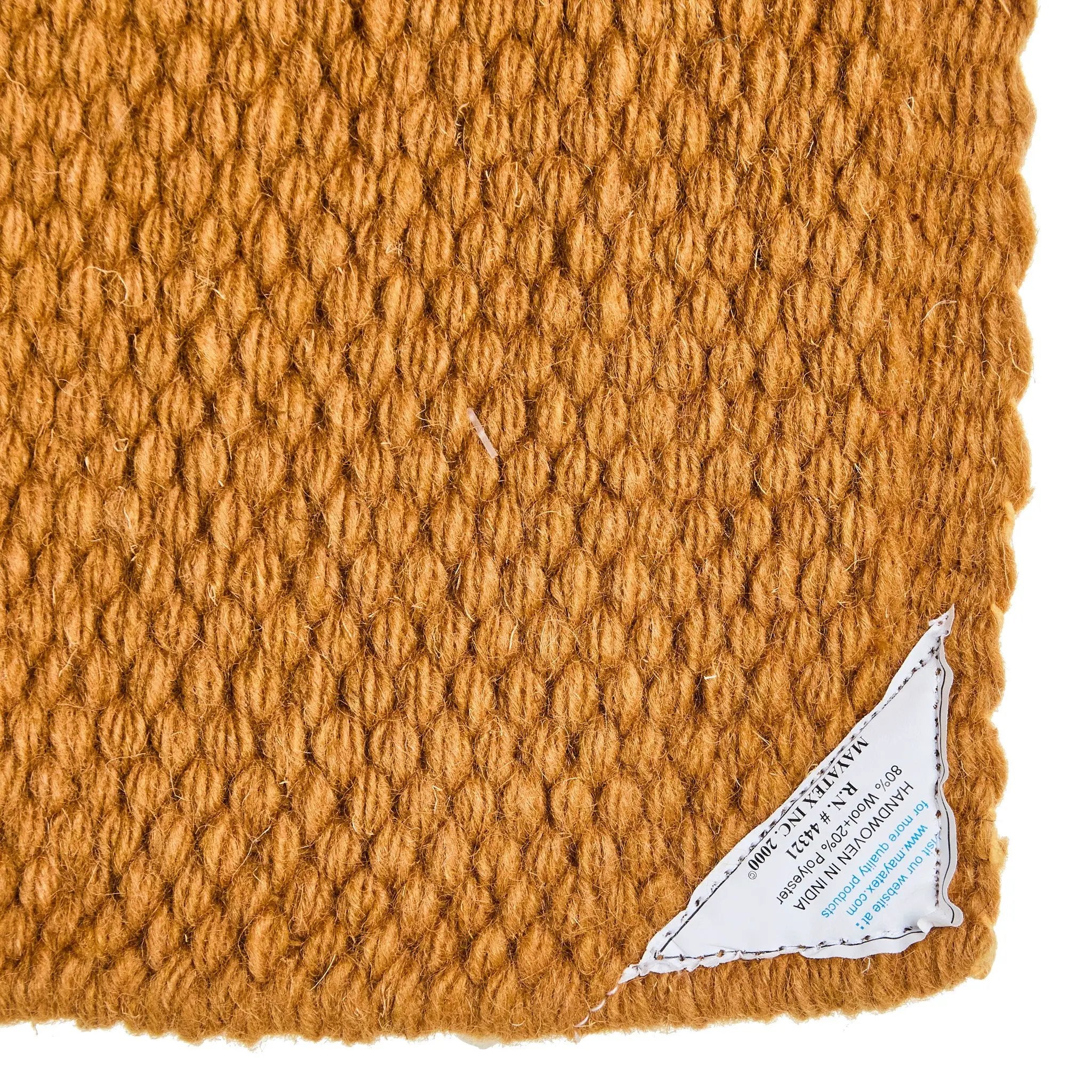 Mayatex San Juan Solid Gold Saddle Blanket 36 By 34 Inches New Zealand Wool 100 Percent Premium Equestrian Quality Heavyweight by Mayatex