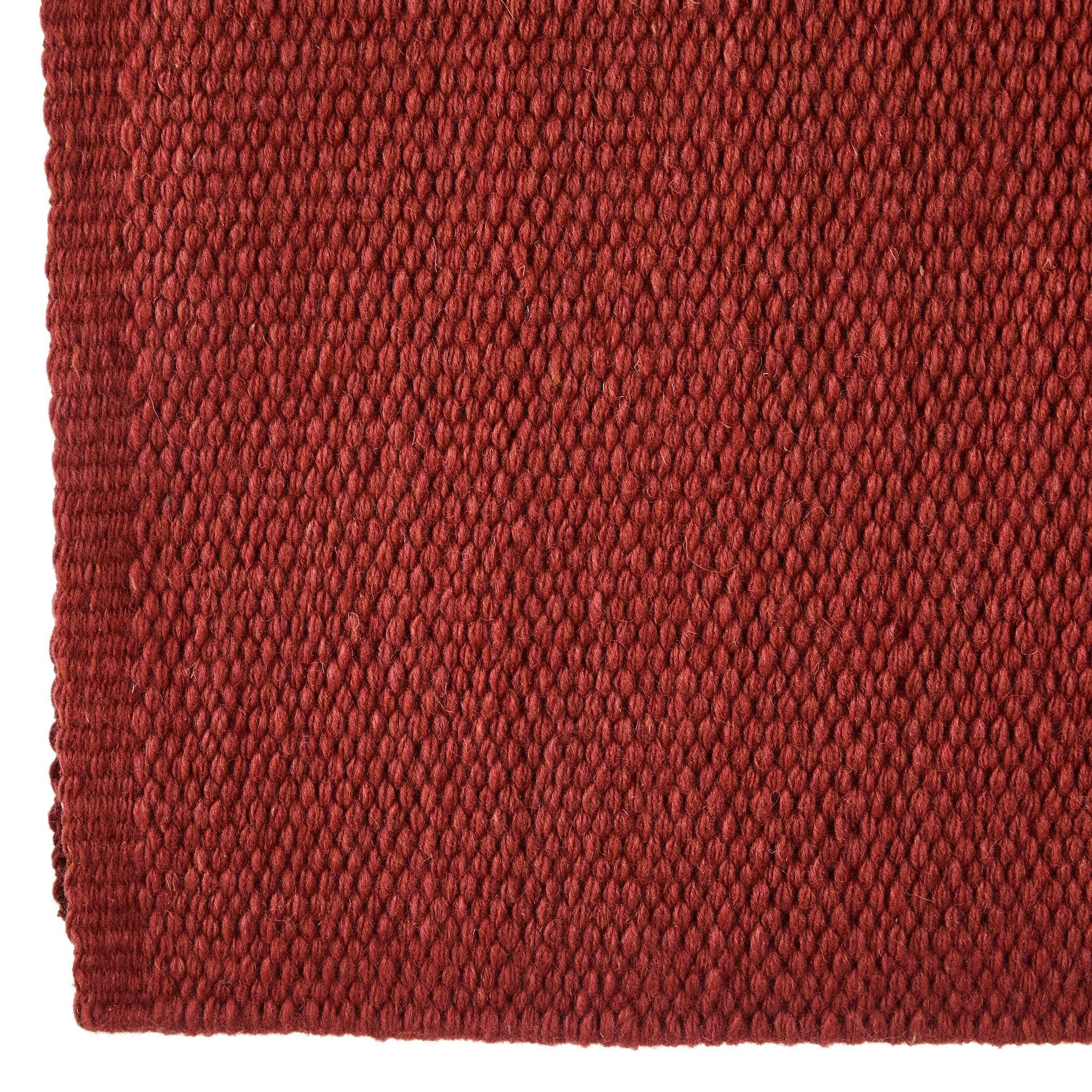 Mayatex San Juan Solid Saddle Blanket Tabasco New Zealand Wool 36x34 by Mayatex
