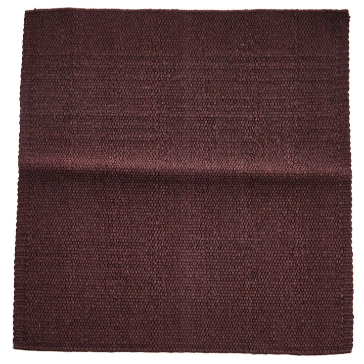 Mayatex San Juan Solid Saddle Blanket Expresso New Zealand Wool 36x34 by Mayatex