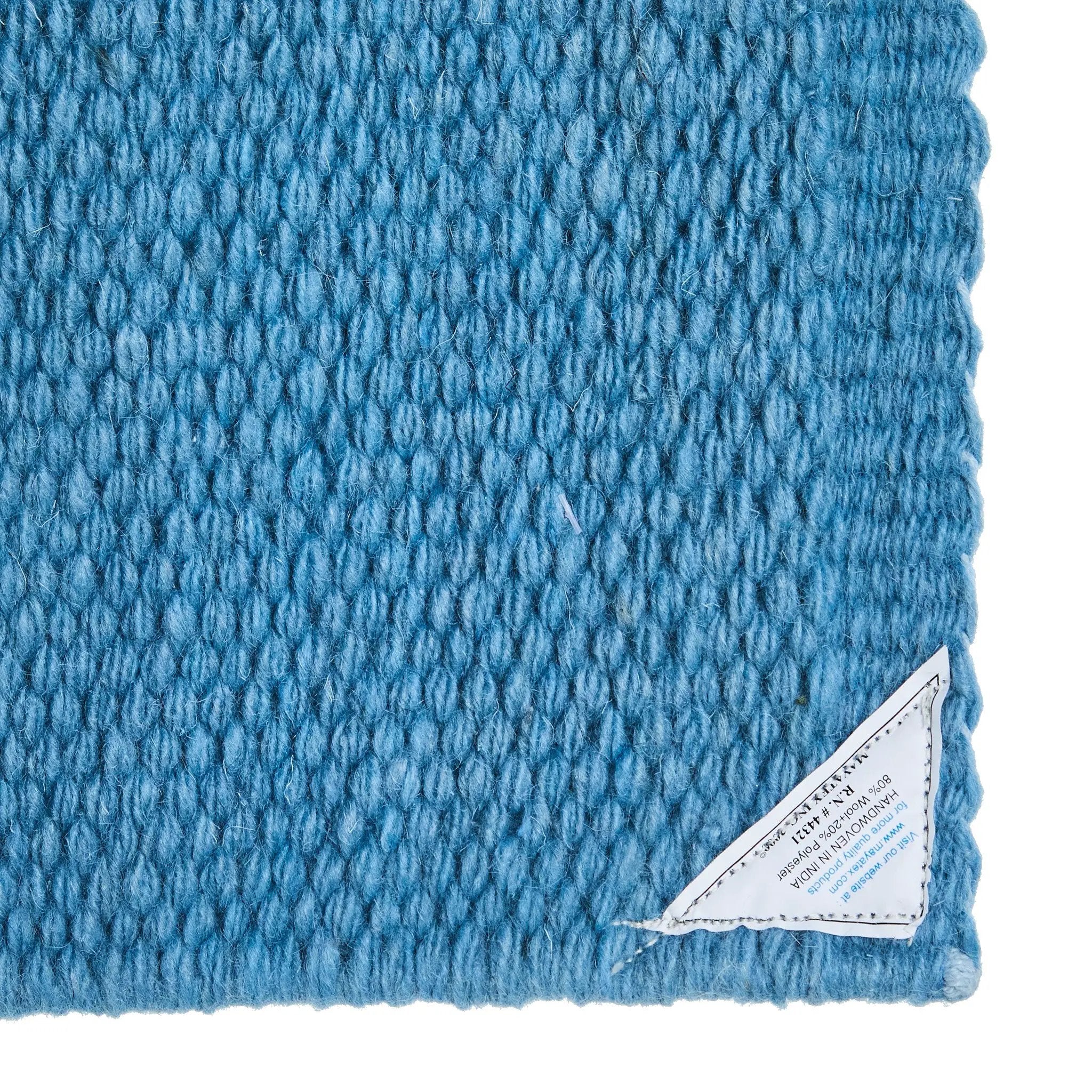 Mayatex San Juan Solid Full Size Saddle Blanket Niagara 36 X 34 New Zealand Wool Poly Core by Mayatex