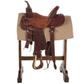 Cargar la imagen en la vista de la galería, Mayatex San Juan Solid New Zealand Wool Saddle Blanket Sand 34X30 by Mayatex
