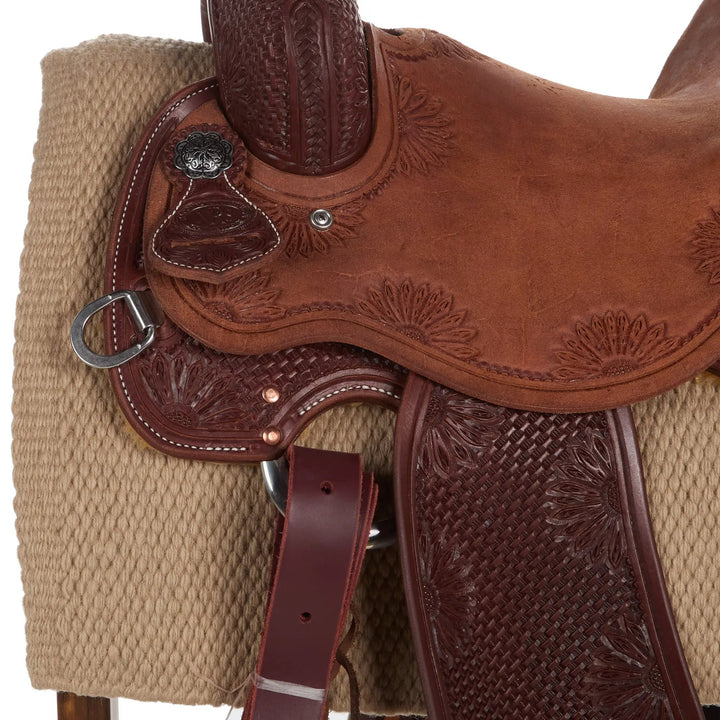 Mayatex San Juan Solid New Zealand Wool Saddle Blanket Sand 34X30 by Mayatex