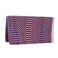 Gallery viewerに画像を読み込む, Mayatex Double Weave Saddle Blanket 32x64 Red Blue Cream Acrylic by Mayatex

