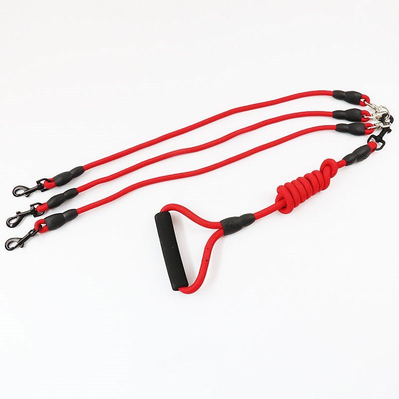 One Drag - 3 Dog Leash by For Animals, With Love