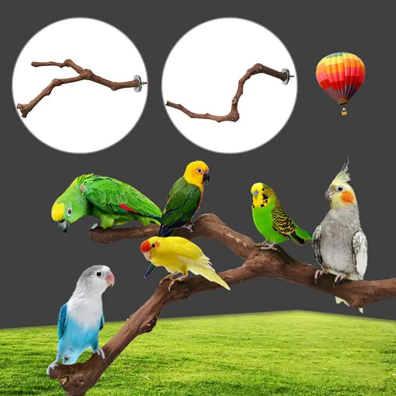 All Natural Vine Bird Perching Stick Wild Grape Wood Climb Grinding Toe Stand For Parrot Pet Cage Habitat by Sell My Stuff