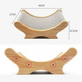 Load image into Gallery viewer, PurrLux U Shaped Cat Bed Scratcher Paw Grinder Multifunctional Corrugated Scratchpad Surface For Grooming by Sell My Stuff
