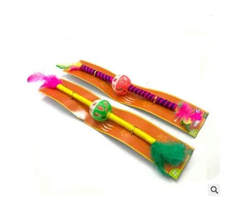 WoodCraft Interactive Cat Stick Toy Premium Solid Wood Handmade Hemp by Sell My Stuff