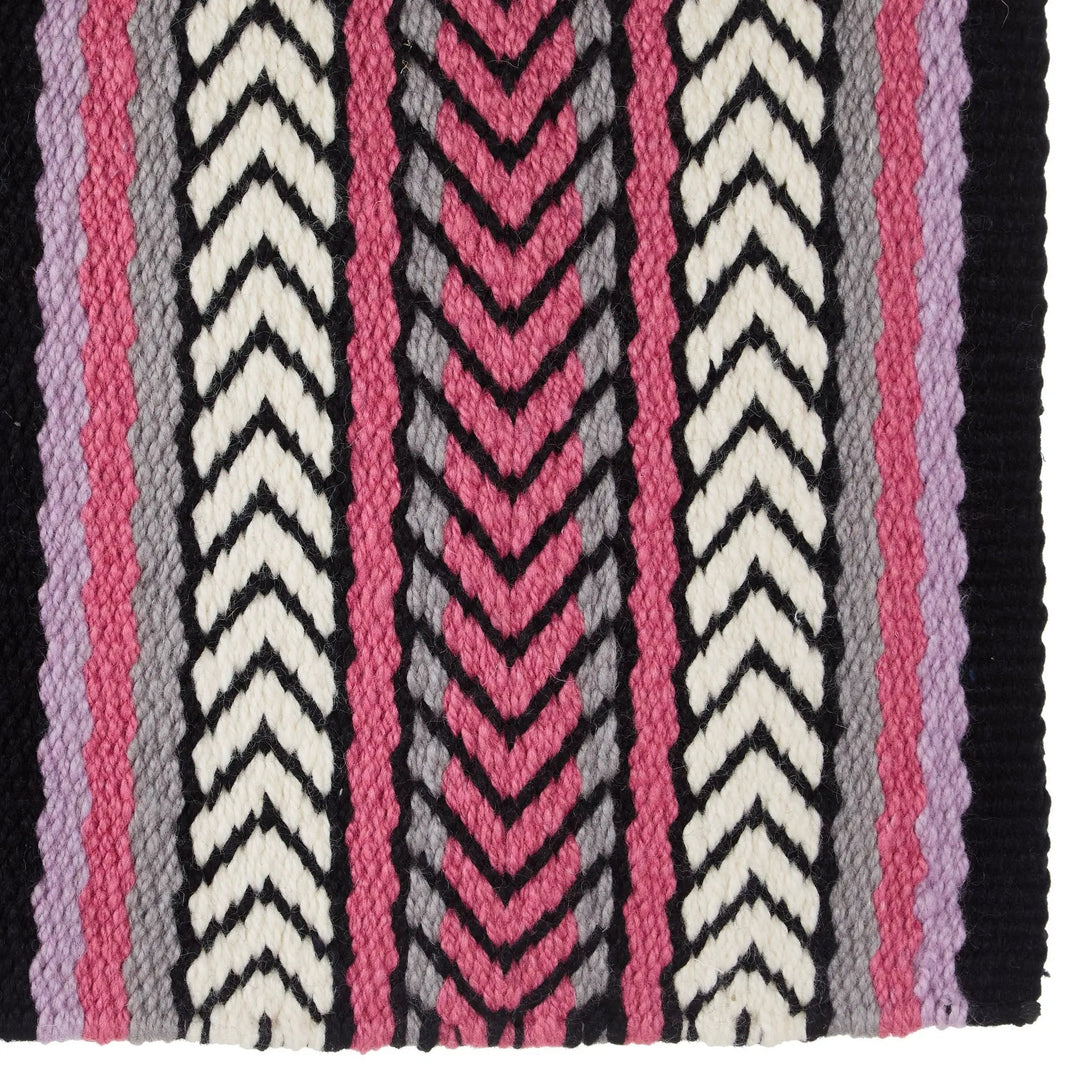 Mayatex Iron Horse Design New Zealand Wool Saddle Blanket 36x34 by Mayatex