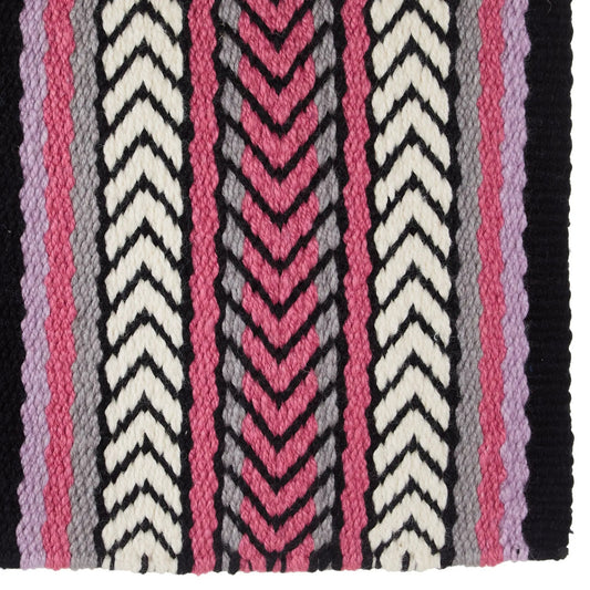 Mayatex Iron Horse Design New Zealand Wool Saddle Blanket 36x34 by Mayatex