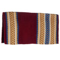 Carica l'immagine nel visualizzatore della galleria, Mayatex Iron Horse New Zealand Wool Saddle Blanket 36x34 Multi by Mayatex
