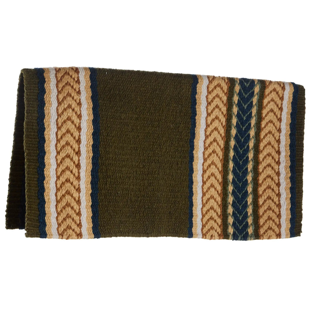 Mayatex Iron Horse 1425-9 Saddle Blanket 36 by 34 New Zealand Wool Premium High Quality by Mayatex