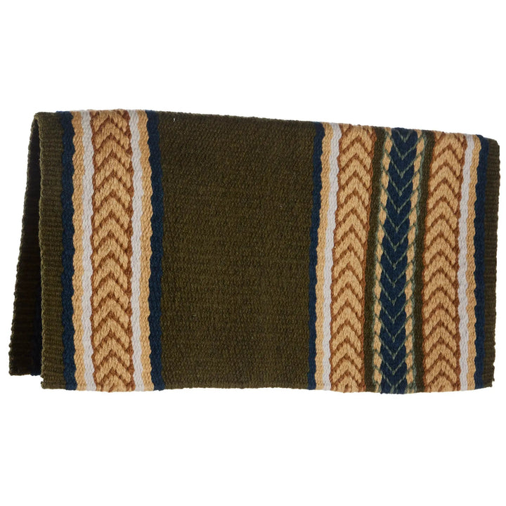 Mayatex Iron Horse 1425-9 Saddle Blanket 36 by 34 New Zealand Wool Premium High Quality by Mayatex