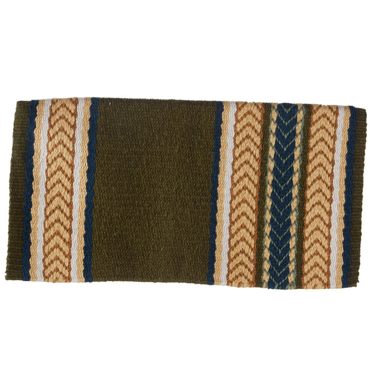 Mayatex Iron Horse 1425-9 Saddle Blanket 36 by 34 New Zealand Wool Premium High Quality by Mayatex