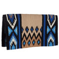 Bild in Galerie-Betrachter laden, Mayatex New Phoenix 1431-9 Wool Blend Saddle Blanket 38x34 Aztec Navajo Designs Vibrant Colors by Mayatex
