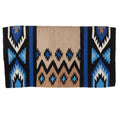 Bild in Galerie-Betrachter laden, Mayatex New Phoenix 1431-9 Wool Blend Saddle Blanket 38x34 Aztec Navajo Designs Vibrant Colors by Mayatex
