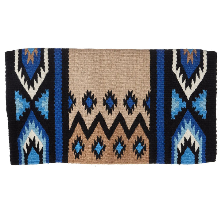 Mayatex New Phoenix 1431-9 Wool Blend Saddle Blanket 38x34 Aztec Navajo Designs Vibrant Colors by Mayatex