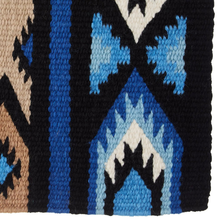 Mayatex New Phoenix 1431-9 Wool Blend Saddle Blanket 38x34 Aztec Navajo Designs Vibrant Colors by Mayatex