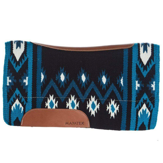 Mayatex Phoenix Blanket Top Premium Contoured Felt Saddle Pad Pure New Zealand Wool 38X34 Inch by Mayatex