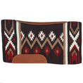 Load image into Gallery viewer, Mayatex Phoenix Blanket Top Contoured Felt Saddle Pad 38 by 34 Inches New Zealand Wool Coffee by Mayatex
