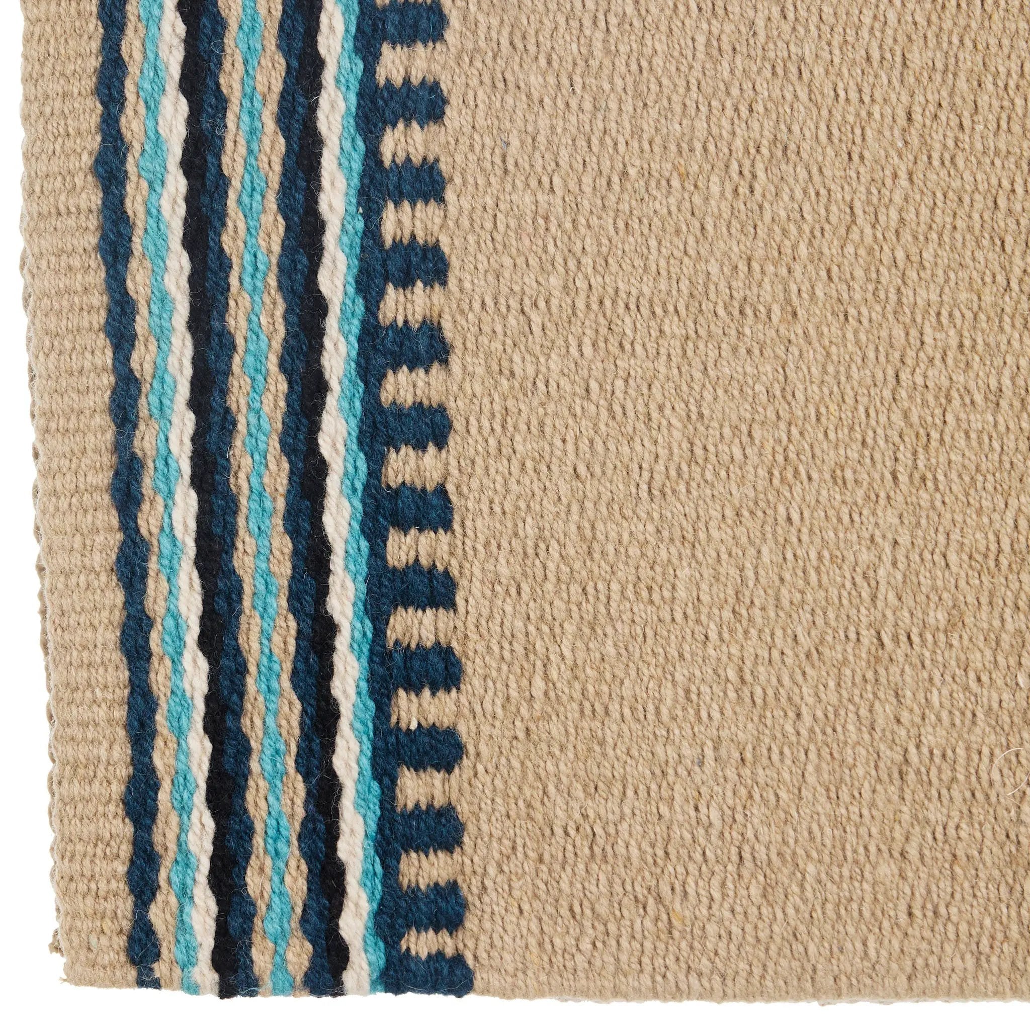 Mayatex Risen Saddle Blanket Silver Rose 34x36 100 Percent NZ Wool by Mayatex