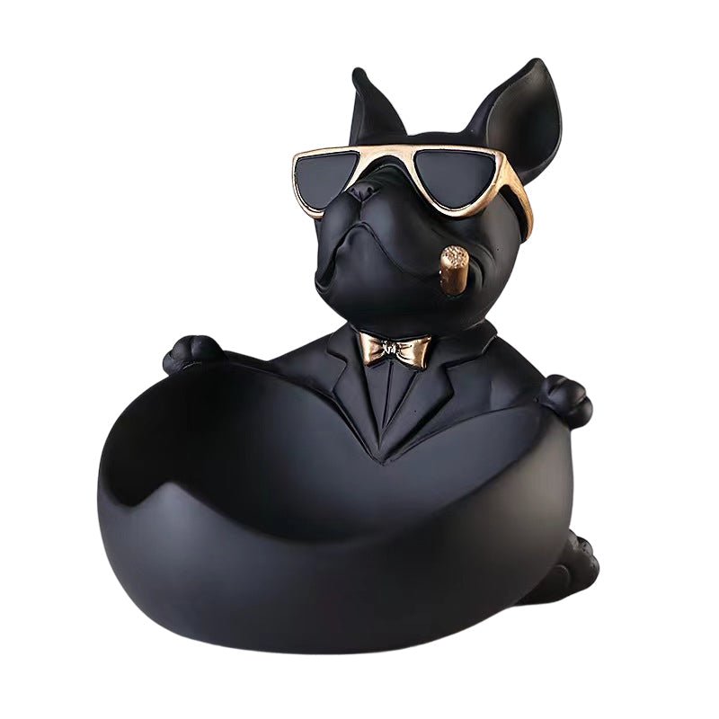 French Bulldog Catchall Bowl &amp; Tray Statue – photo 10