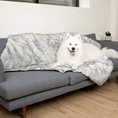 Gallery viewerに画像を読み込む, Paw.com PupProtector Luxe Waterproof Faux Fur Dog Blanket in Arctic Fox grey
