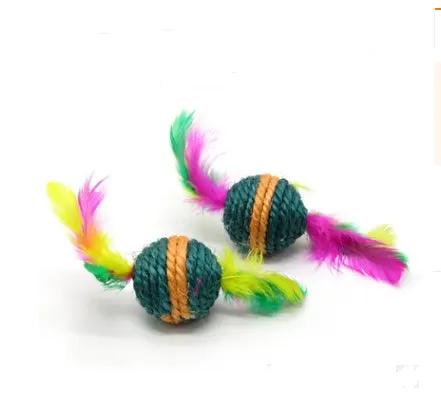 WoodCraft Interactive Cat Stick Toy Premium Solid Wood Handmade Hemp by Sell My Stuff