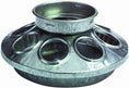 Cargar la imagen en la vista de la galería, PoultryPro Galvanized Mason Jar Baby Chick Feeder And Waterer Set With Glass Jars For Brooder Use by Paw and Tail Supply

