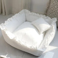 Load image into Gallery viewer, Princess Cozy Plush Wrap Dog Bed Sofa Ultra Soft For Small Dogs Cats by Furr Baby Gifts
