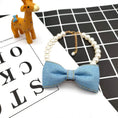Charger l'image dans la visionneuse de la galerie, Pet Neck Chain Cat Dog Accessories Pearl Necklace Denim Bow Pendant cute Princess bib by My Store
