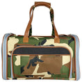 Load image into Gallery viewer, Mr. Peanut's Gold Series camouflage Prints Edition expandable airline-approved pet carrier
