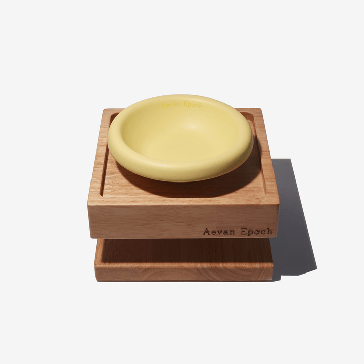 Aevan Epoch Wood Pet Bowl Stand