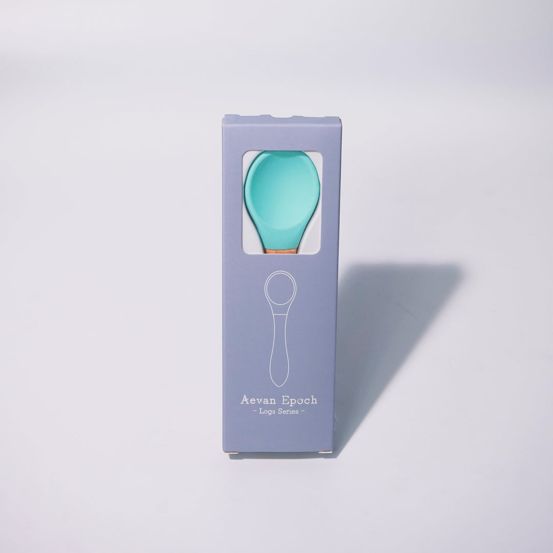 Aevan Epoch Beechwood Silicone Pet Food Spoon